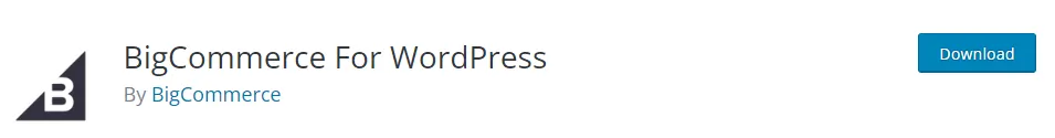 BigCommerce WordPress Plugin